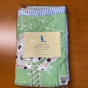Pottery Barn kids Farmpatch quilted sham
